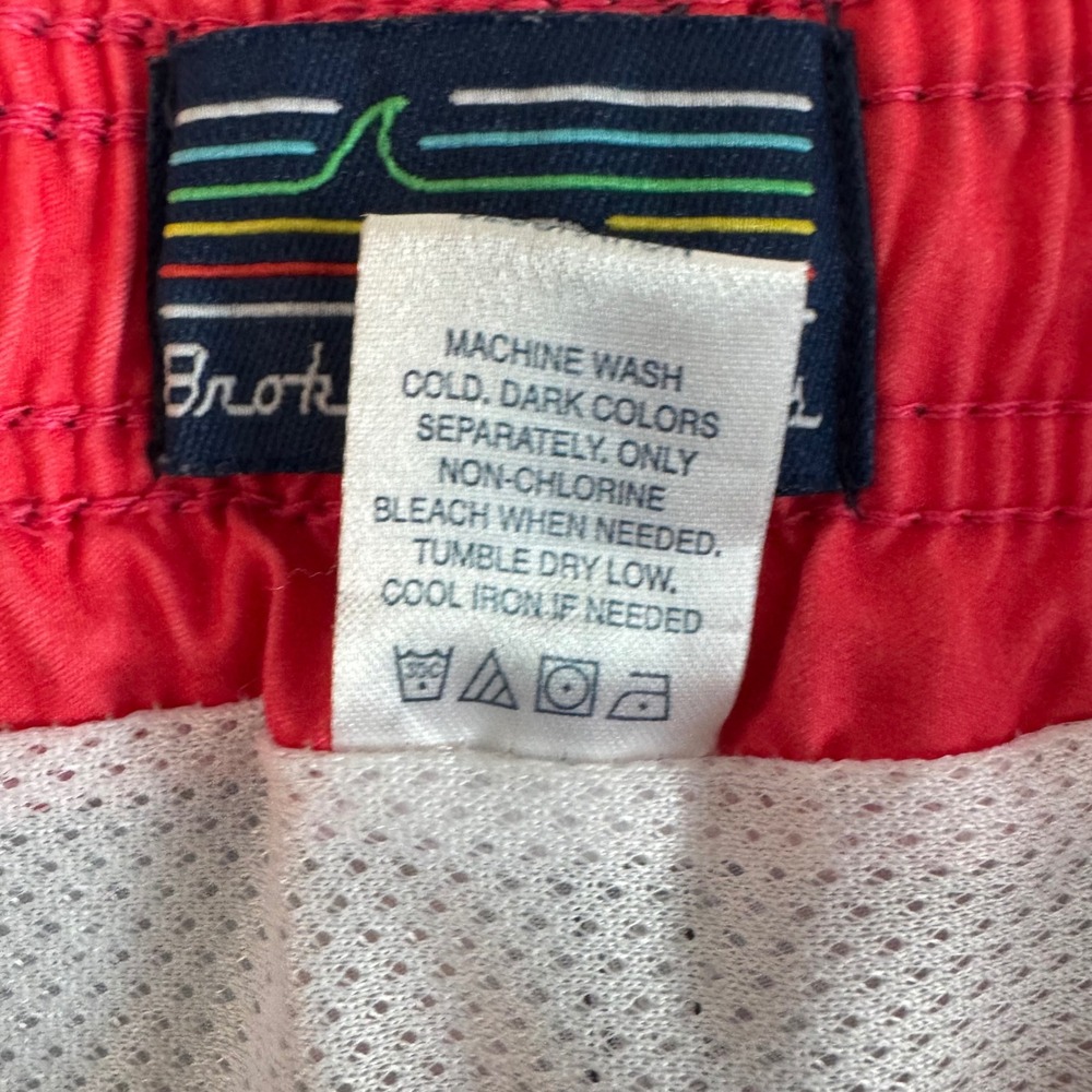 Broken Threads Medium 6in Navy Blue Pineapple Skull Tropical Mens Swim Trunks - Picture 6 of 8